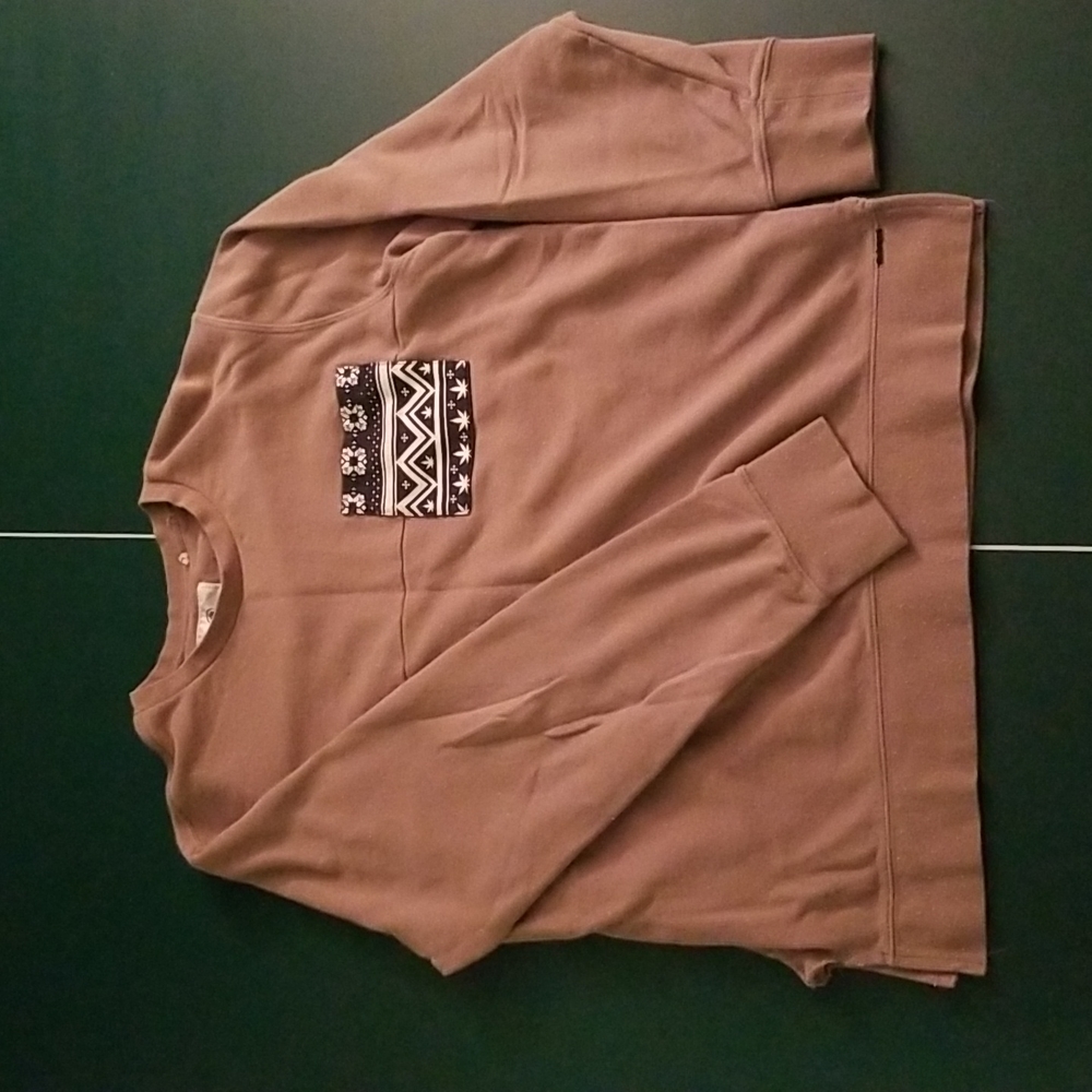 Tan On The Byas Crewneck
